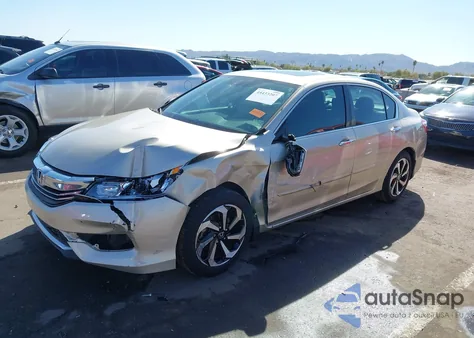 2016 Honda Accord Ex-L z USA, uszkodzony, nr VIN 1HGCR2F82GA046284